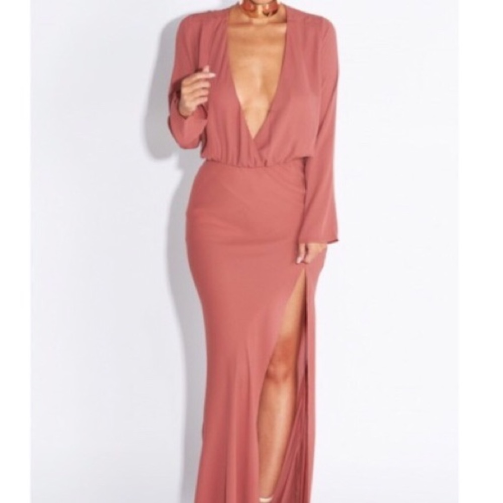 Clay Juliette long sleeve maxi
